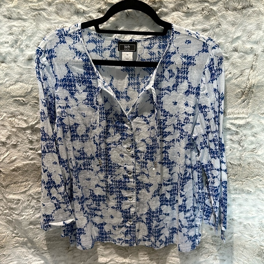 Lark Lane 3/4 Sleeve Shirt